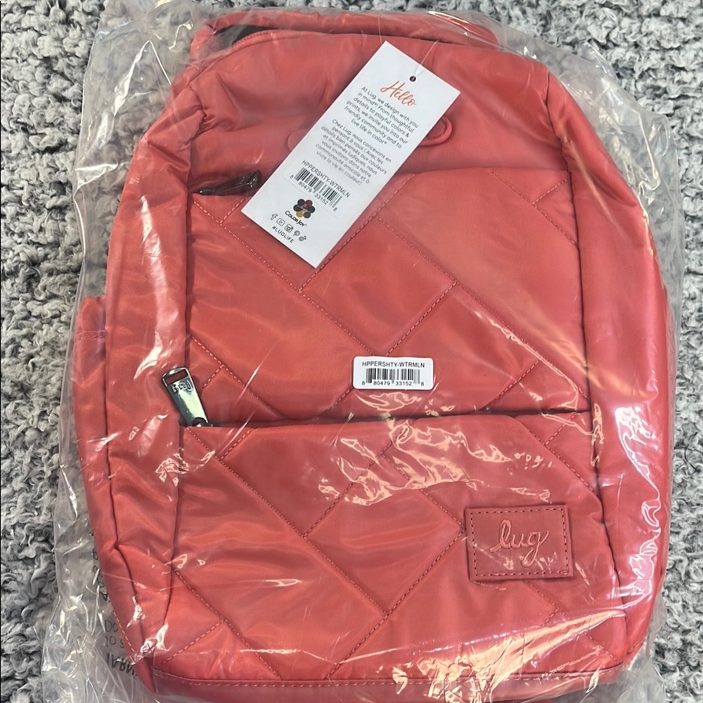 NWT Lug Hopper Shorty Backpack - Watermelon